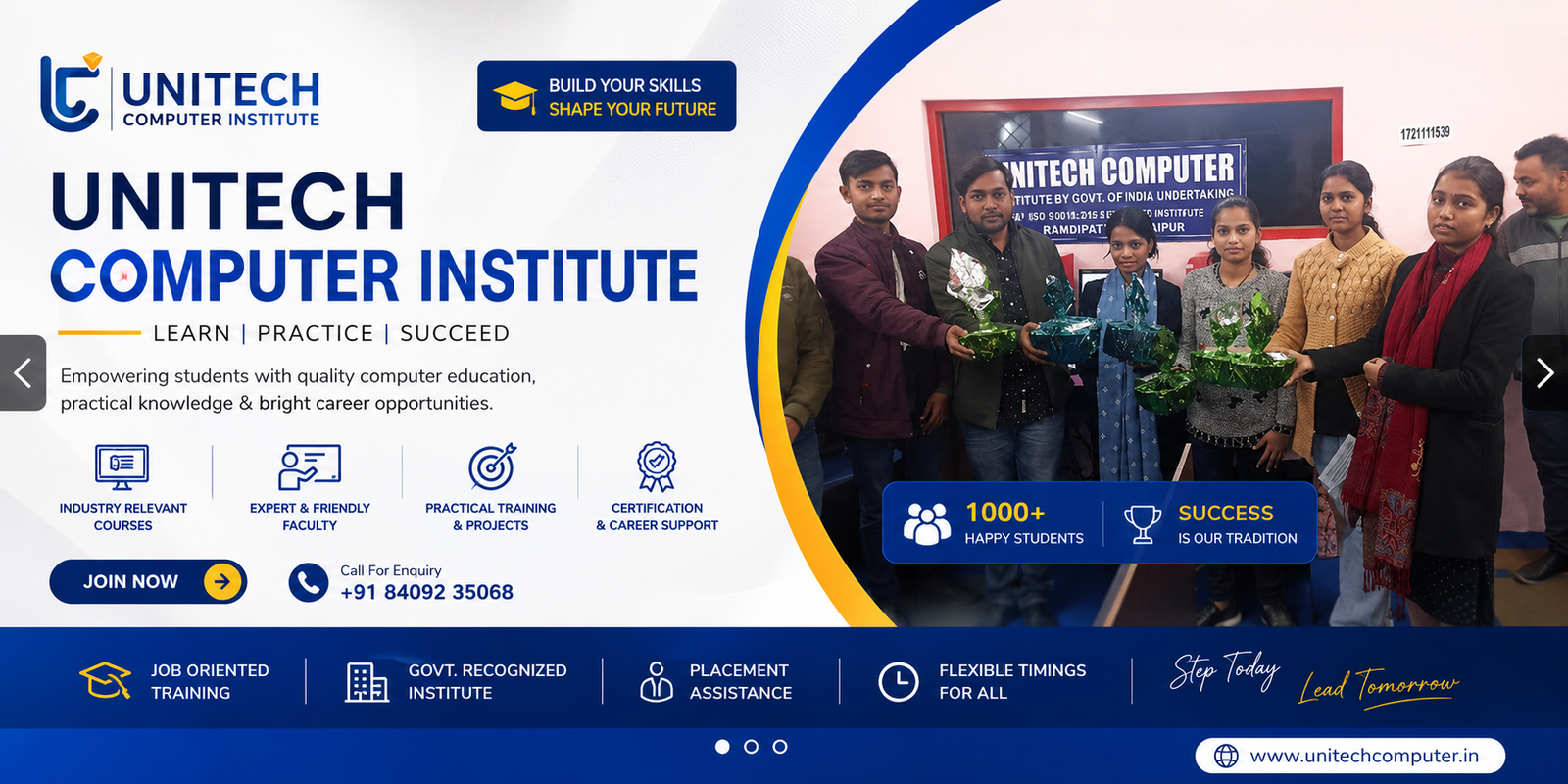 Unitech Computer Institute banner